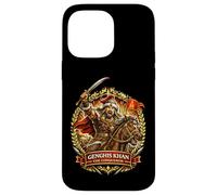 Guerrier conquérant Gengis Khan Coque pour iPhone 14 Pro Max