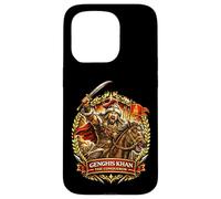 Guerrier conquérant Gengis Khan Coque pour iPhone 15 Pro