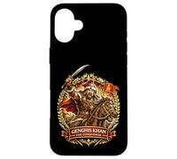 Guerrier conquérant Gengis Khan Coque pour iPhone 16 Plus