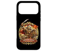 Guerrier conquérant Gengis Khan Coque pour iPhone 17 Pro Max