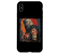 Guerrier de Croisade chrétienne des Templiers historiques Coque pour iPhone XS Max