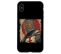 Guerrier de Croisade chrétienne des Templiers historiques Coque pour iPhone XS Max