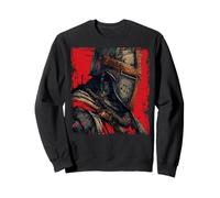 Guerrier de Croisade chrétienne des Templiers historiques Sweatshirt