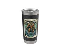 Guerrier de la fureur du Bengale sauvage Gobelet isotherme en acier inoxydable double paroi