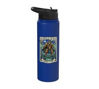 Guerrier de la fureur du Bengale sauvage Stainless Steel Insulated Water Bottle