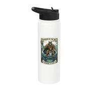 Guerrier de la fureur du Bengale sauvage Stainless Steel Insulated Water Bottle