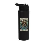 Guerrier de la fureur du Bengale sauvage Stainless Steel Insulated Water Bottle