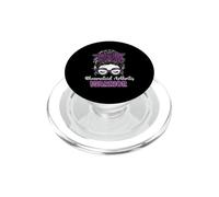 Guerrier de la polyarthrite rhumatoïde - Sensibilisation à l'arthrite PopSockets PopGrip pour MagSafe