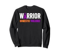 Guerrier de la Violence Domestique - Sensibilisation à la Violence Domestique Sweatshirt