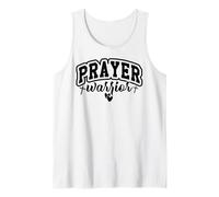 Guerrier de prière Jésus Christ Dieu chrétien Croix Hommes et Femmes Débardeur