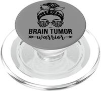 Guerrier des tumeurs cérébrales pour Femmes PopSockets PopGrip pour MagSafe