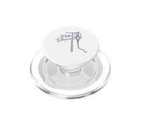 Guerrier du Cancer du Sein Survivor Survivor Chemo Day Funny Pole Dance PopSockets PopGrip pour MagSafe