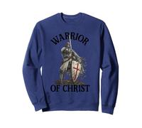 Guerrier du Christ | Templier catholique chrétien Sweatshirt