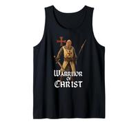 Guerrier du Christ | Templier Knight | Guerrier catholique Débardeur