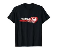 Guerrier du cœur, bâton Cardiaque/survivant T-Shirt Graphique avec Valeur