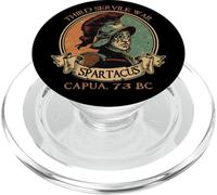 Guerrier Gladiateurs Rome Antique Spartacus Combattant Pro PopSockets PopGrip pour MagSafe