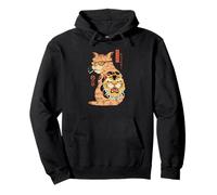 Guerrier Hipster Cat Sweat à Capuche