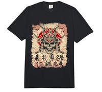 Guerrier Japonais samouraï | Code Bushido - Tête de Mort épée Comfort Colors Adult Heavyweight T-Shirt