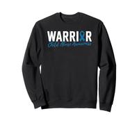 Guerrier maltraitant des enfants pour survivants de maltraitance d'enfants Sweatshirt