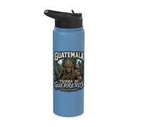 Guerrier Maya Guatemala Tierra de Guerreros Stainless Steel Insulated Water Bottle