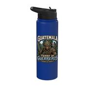 Guerrier Maya Guatemala Tierra de Guerreros Stainless Steel Insulated Water Bottle