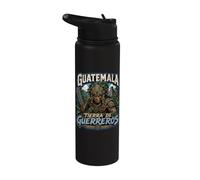 Guerrier Maya Guatemala Tierra de Guerreros Stainless Steel Insulated Water Bottle