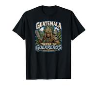 Guerrier Maya Guatemala Tierra de Guerreros T-Shirt Graphique avec Valeur