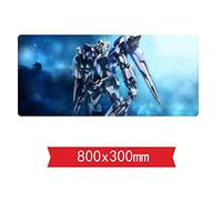 Guerrier Mobile pour Garçon, Jeu De Tapis, 800 X 300 X 3 Mm, Base en Caoutchouc Antidérapante, Compatible avec Les Souris Laser Et Optiques, B