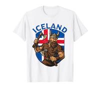 Guerrier nordique viking islandais racines islandaises T-Shirt