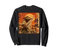 Guerrier samouraï Africain Katana Black History Month Bushido Sweatshirt