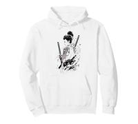 Guerrier samouraï avec épées - Tatouage Japonais foncé Sweat à Capuche