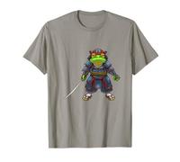 Guerrier Samouraï Grenouille Chasseur Japonais Japon T-Shirt