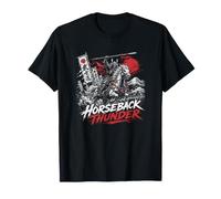 Guerrier samouraï Japonais Tonnerre à Cheval T-Shirt