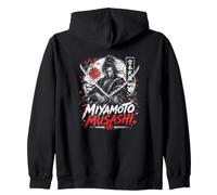 Guerrier samouraï légendaire Ronin Miyamoto Musashi Sweat à Capuche