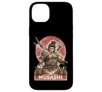Guerrier samouraï Musashi, Chasseur d'épée Japonais Coque pour iPhone 14 Plus
