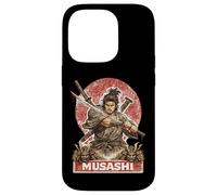 Guerrier samouraï Musashi, Chasseur d'épée Japonais Coque pour iPhone 14 Pro