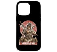 Guerrier samouraï Musashi, Chasseur d'épée Japonais Coque pour iPhone 14 Pro Max