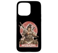 Guerrier samouraï Musashi, Chasseur d'épée Japonais Coque pour iPhone 15 Pro Max