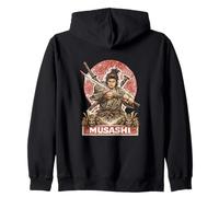 Guerrier samouraï Musashi, Chasseur d'épée Japonais Sweat à Capuche