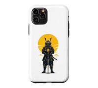 Guerrier Samouraï Soleil Doré Armure Japonaise Art Coque pour iPhone 11 Pro