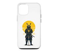 Guerrier Samouraï Soleil Doré Armure Japonaise Art Coque pour iPhone 12/12 Pro