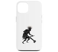 Guerrier Sombre Fantasy Art Gravure Chevalier Coque pour iPhone 13