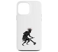 Guerrier Sombre Fantasy Art Gravure Chevalier Coque pour iPhone 13 Pro Max