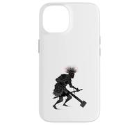 Guerrier Sombre Fantasy Art Gravure Chevalier Coque pour iPhone 14
