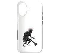 Guerrier Sombre Fantasy Art Gravure Chevalier Coque pour iPhone 17