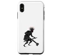 Guerrier Sombre Fantasy Art Gravure Chevalier Coque pour iPhone XS Max