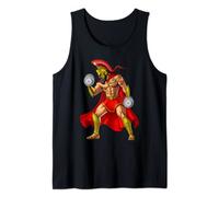 Guerrier Spartiate Musculation Haltérophilie Fitness Gym Débardeur