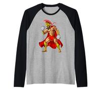 Guerrier Spartiate Musculation Haltérophilie Fitness Gym Manche Raglan