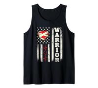 Guerrier - Survivant d'une Crise Cardiaque - Récupération chirurgicale à cœur Ouvert Débardeur