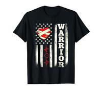 Guerrier - Survivant d'une Crise Cardiaque - Récupération chirurgicale à cœur Ouvert T-Shirt